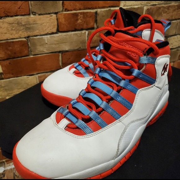 Jordan retro 10 chicago flag size 10 - Picture 4 of 8